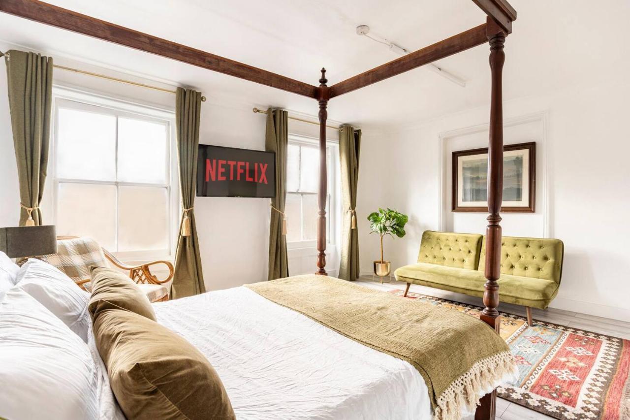 Victorian Style Apartment W/ Four-Poster Bed In Camden Town Londres Exterior foto